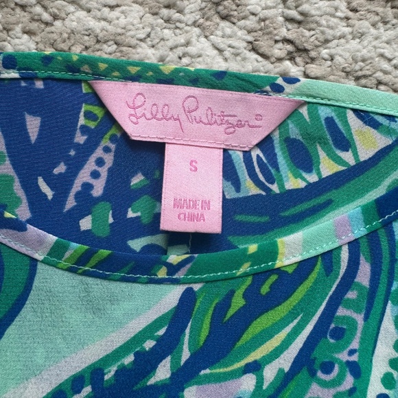 Lilly Pulitzer - Size S - Tank top with decorative charms on straps - Picture 2 of 3